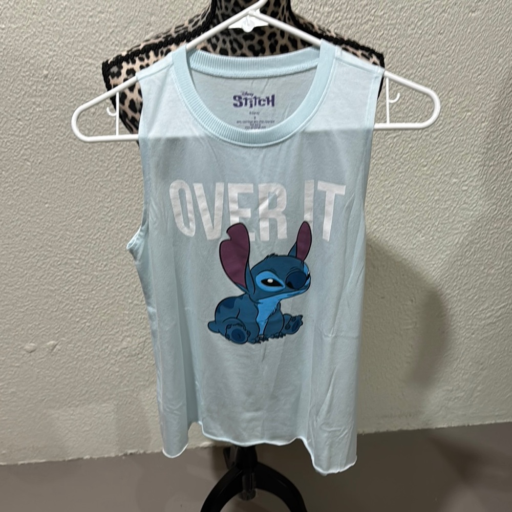 Disney Stitch Kids Tank Top - Sky Blue